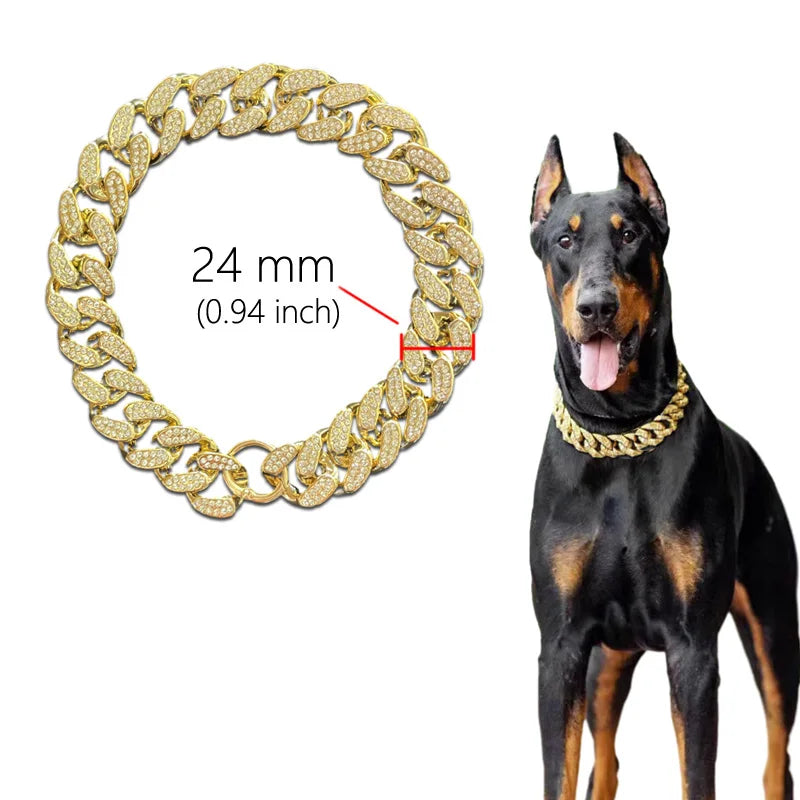 Diamond Chain Collar