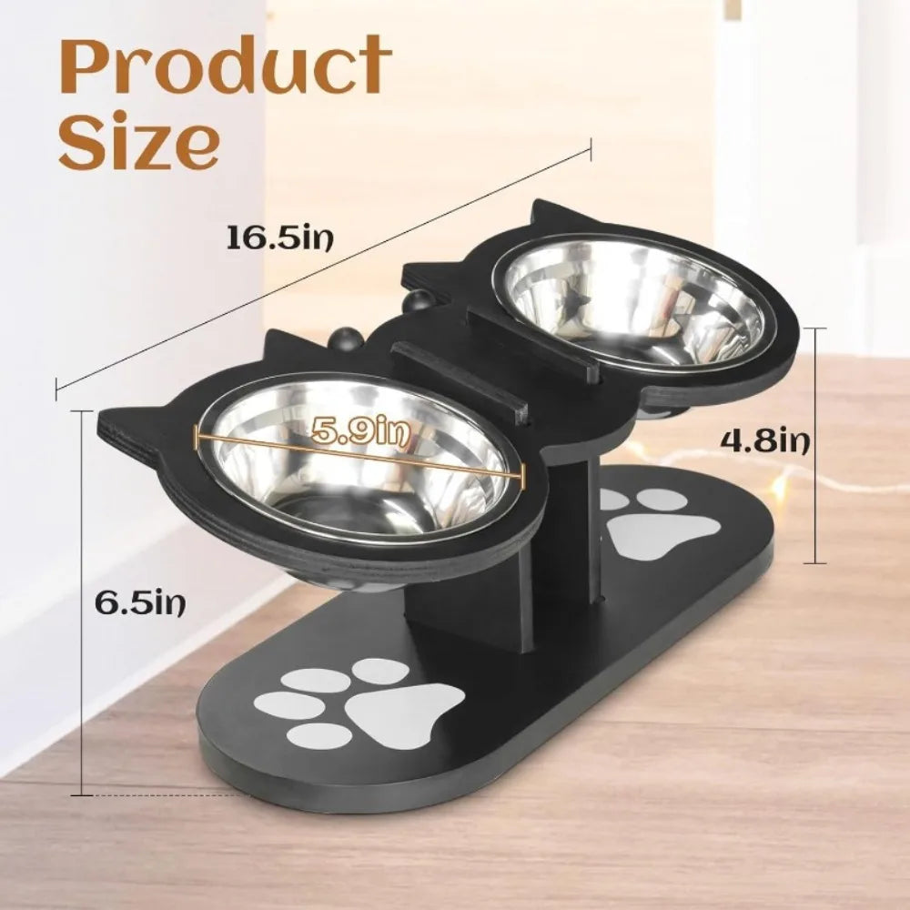 PawsNest 3-Tier Elevated Pet Feeding Station