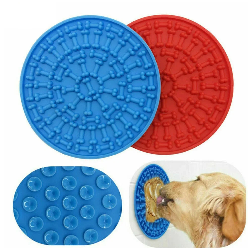 StickyPaw Dog Lick Mat – Suction Slow Feeder for Dogs & Cats
