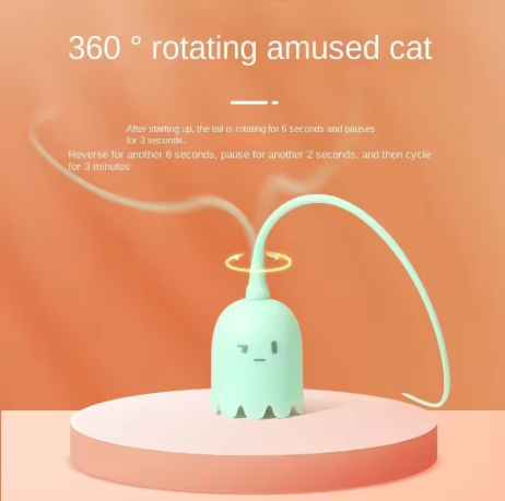 SpookyTail Interactive Cat Toy