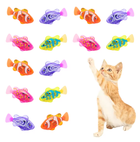 Electronic Swimming Fish Toy for Pets