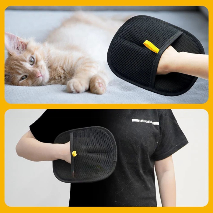 Double-Sided Pet Hair Removal Glove