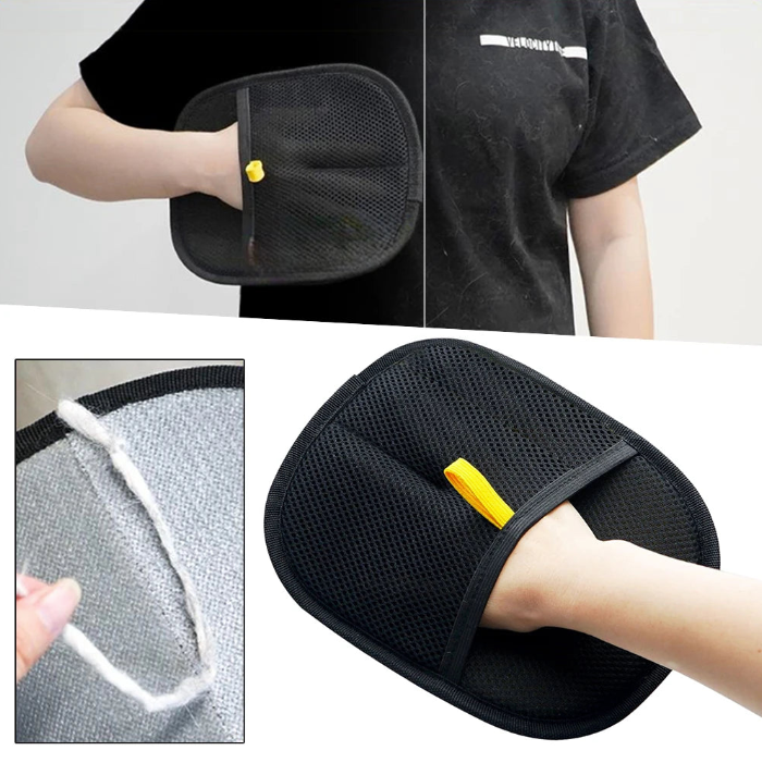 Double-Sided Pet Hair Removal Glove