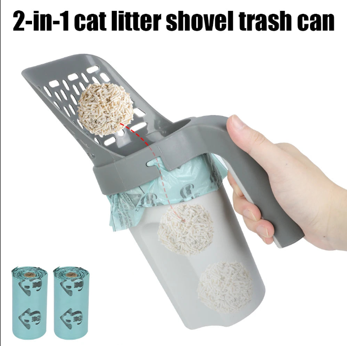 Self-Cleaning Cat Litter Scoop