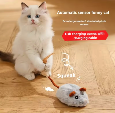 PouncePlay Mouse – The Lifelike Chase Begins