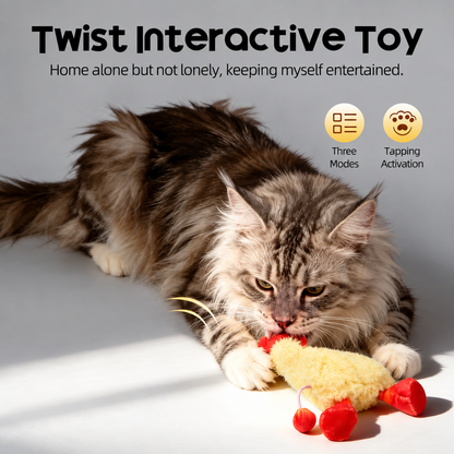 Interactive Moving Shrimp Cat Toy