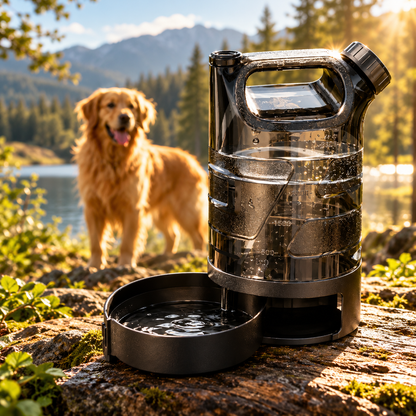 Portable 2.6L Dog Water Dispenser 🐶💧