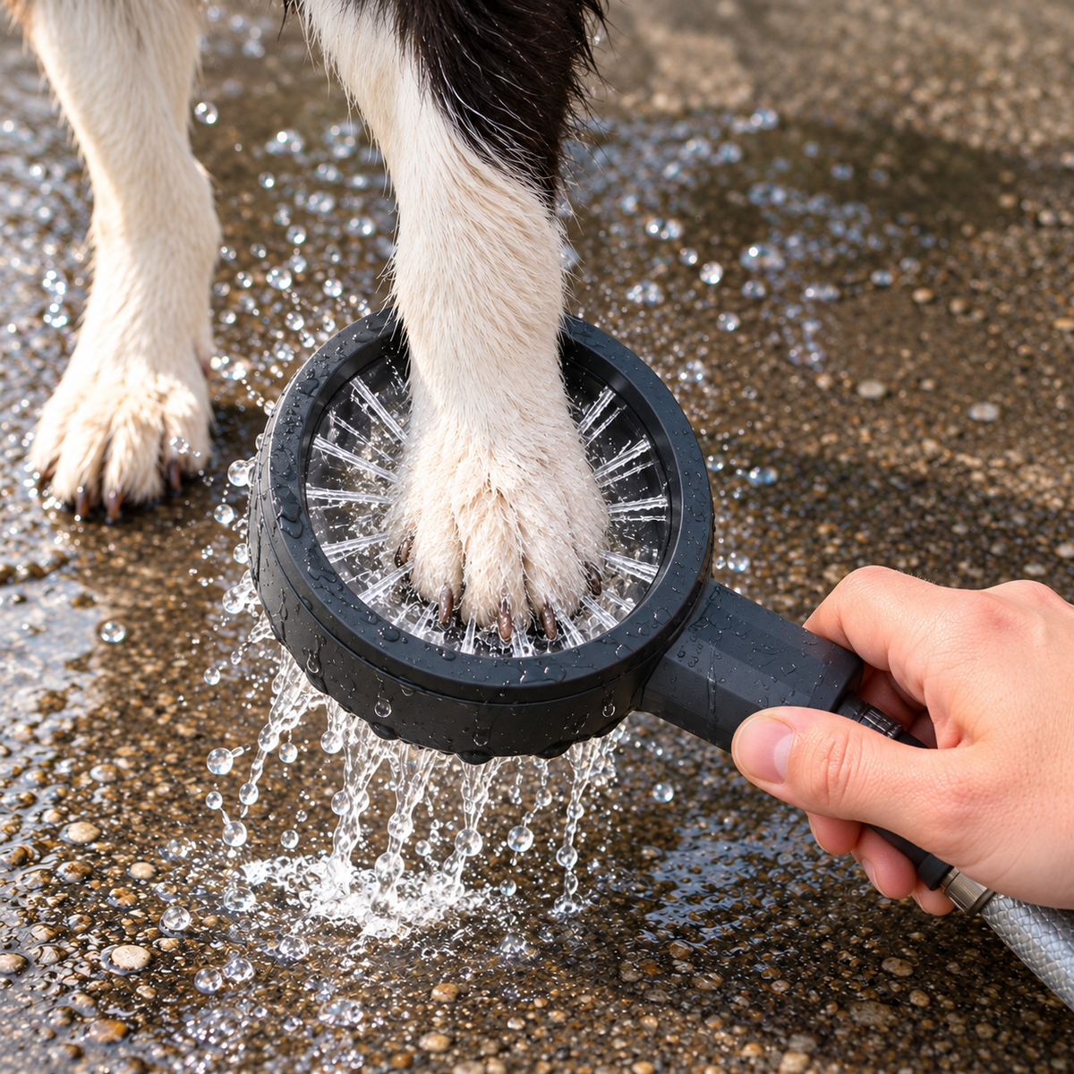 SpiralWash – High-Pressure Pet Shower Head 🚿🐾