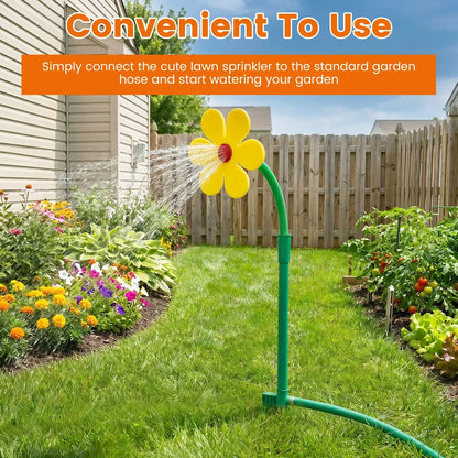 Crazy Daisy Dancing Garden Sprinkler
