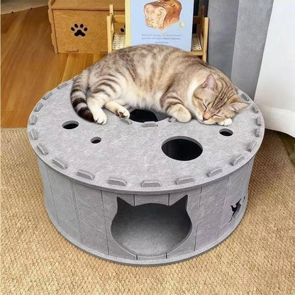 PurrMaze Felt Tunnel Nest