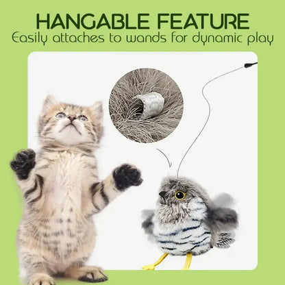 Flapping Bird - Interactive Bird-Shaped Cat Toy
