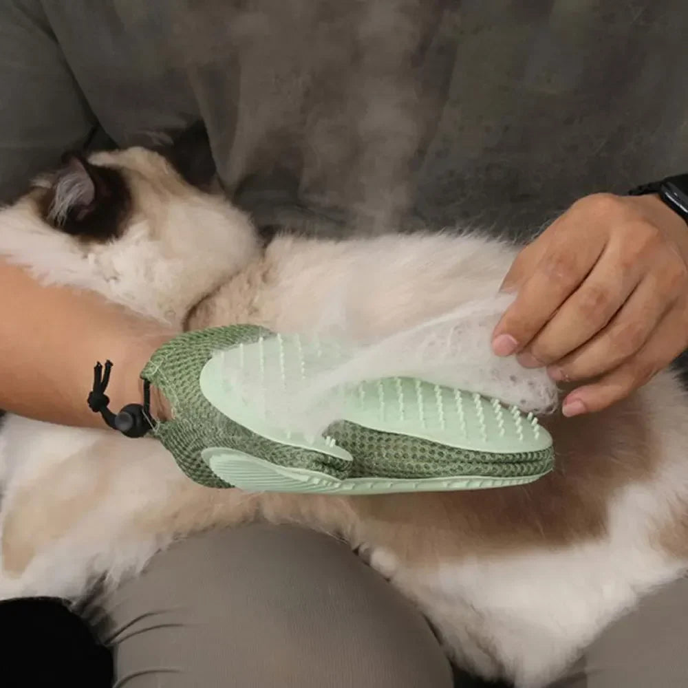 MistGroom Pet Spray Glove Brush for Cats & Dogs