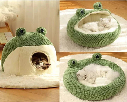 Froggle Plush Pet Bed