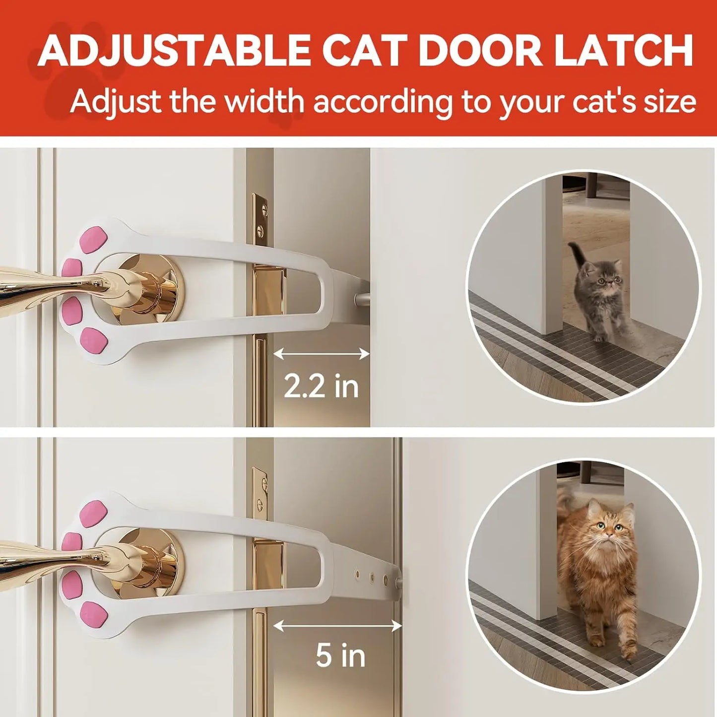 Cat Door Holder Latch