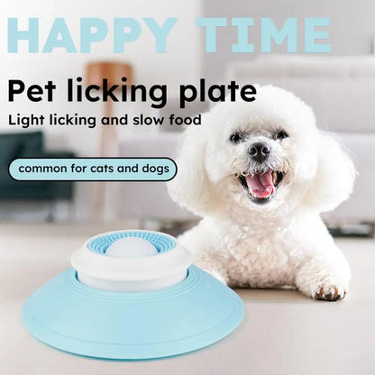 Interactive Slow Feeding Licking Pad for Dogs & Cats