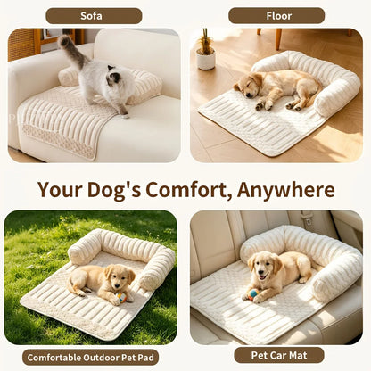 CouchGuard Plush Pet Sofa Bed