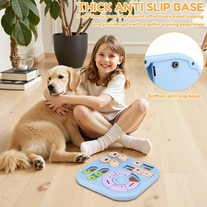 Interactive Dog Puzzle Toy – Slow Feeder & Treat Dispenser