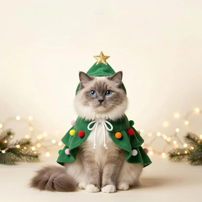 TreeTopper – Christmas Tree Pet Cape 🎄🐾