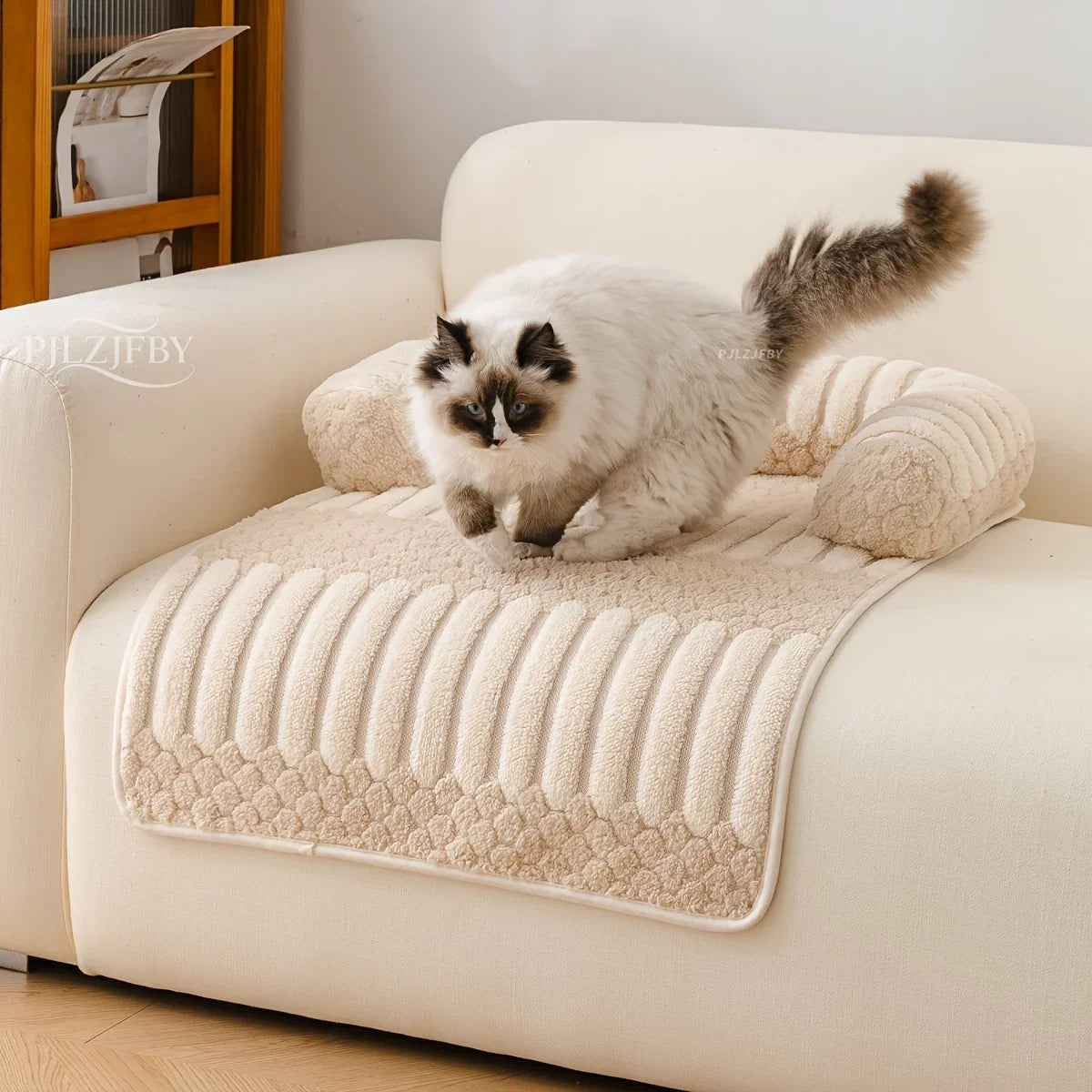 CouchGuard Plush Pet Sofa Bed