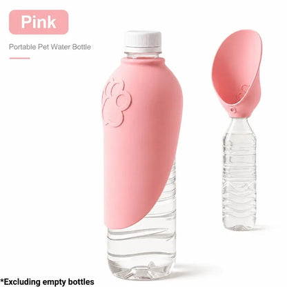 PawSip Portable Pet Water Bottle & Foldable Drinking Bowl