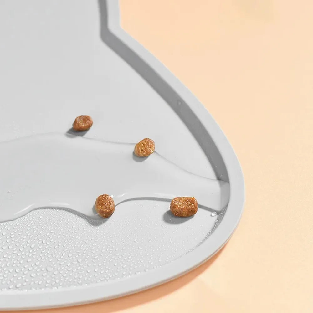 Food Grade Silicone Pet Feeding Mat - Waterproof & Anti-Slip