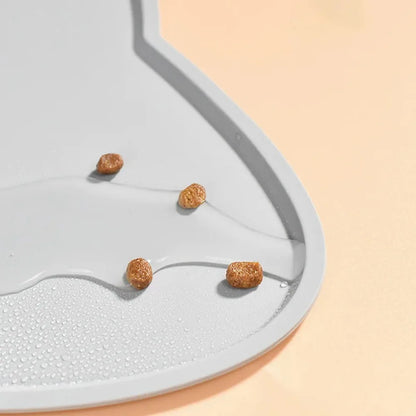 Food Grade Silicone Pet Feeding Mat - Waterproof & Anti-Slip
