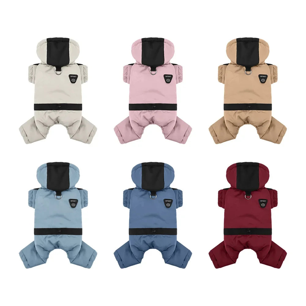 SnowCoat – Hooded Winter Dog Jacket 🧥❄️