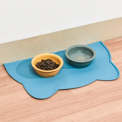 Food Grade Silicone Pet Feeding Mat - Waterproof & Anti-Slip