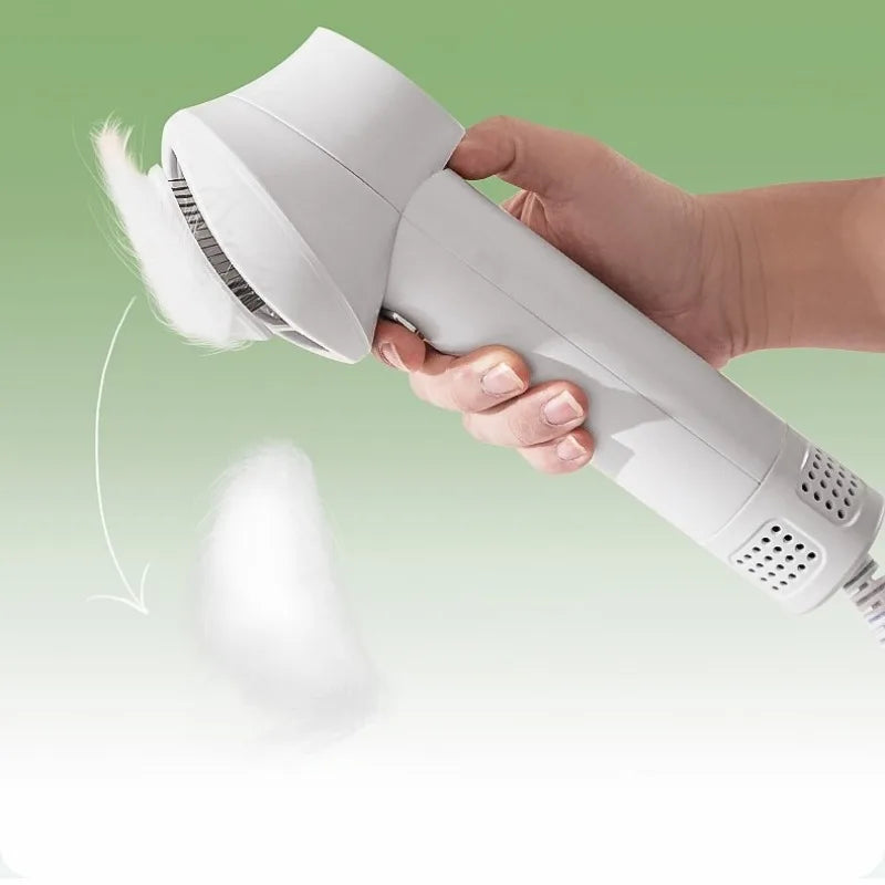 FurDry Pro Pet Hair Dryer Brush – Hot & Cold Wind Grooming Dryer for Dogs & Cats