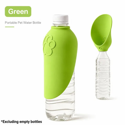 PawSip Portable Pet Water Bottle & Foldable Drinking Bowl