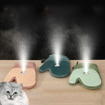 MistGroom Pet Spray Glove Brush for Cats & Dogs