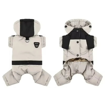 SnowCoat – Hooded Winter Dog Jacket 🧥❄️