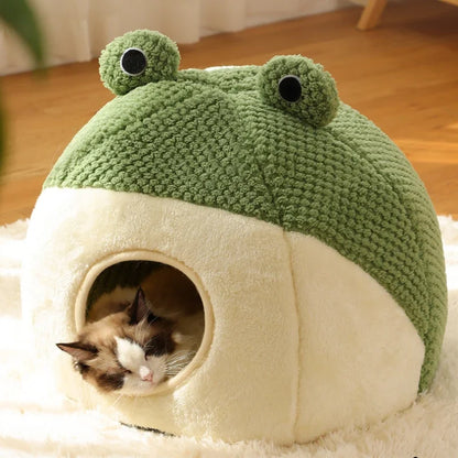 Froggle Plush Pet Bed