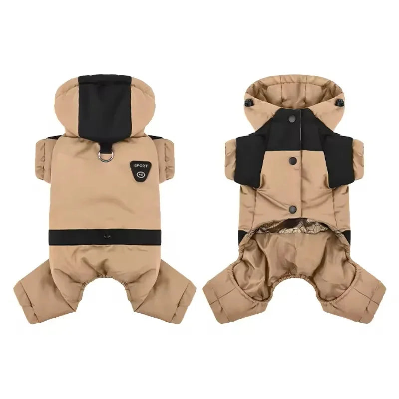 SnowCoat – Hooded Winter Dog Jacket 🧥❄️