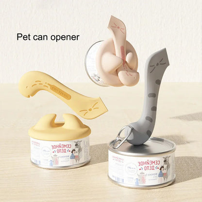 Pet Spoon – Can Opener & Sealing Lid for Pet Food Cans