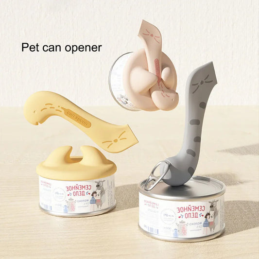 Pet Spoon – Can Opener & Sealing Lid for Pet Food Cans