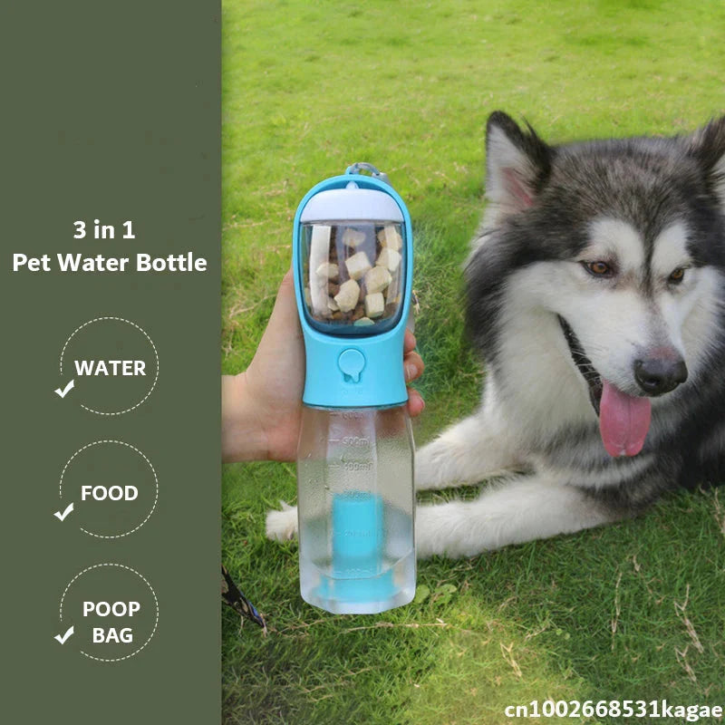PetGo 3-in-1 Travel Bottle