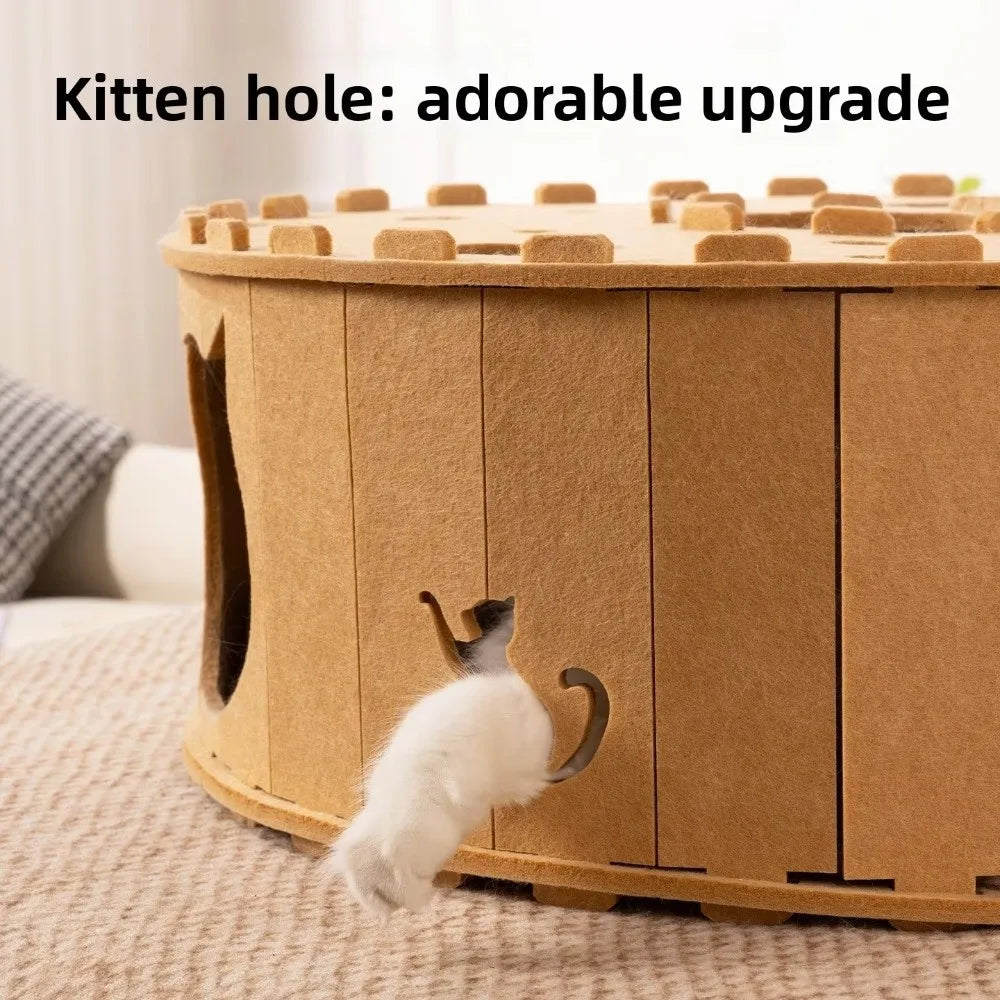 PurrMaze Felt Tunnel Nest
