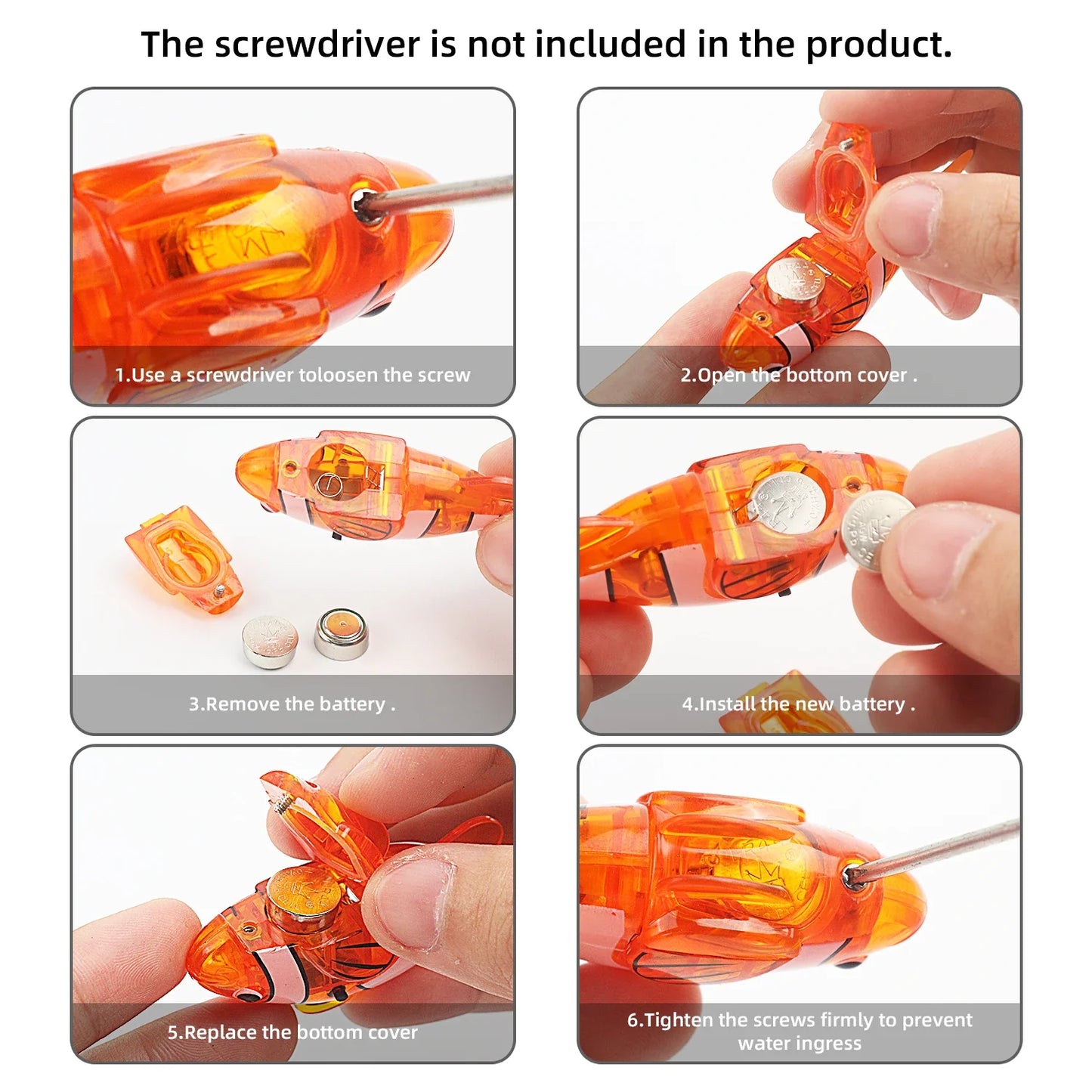 Electronic Swimming Fish Toy for Pets