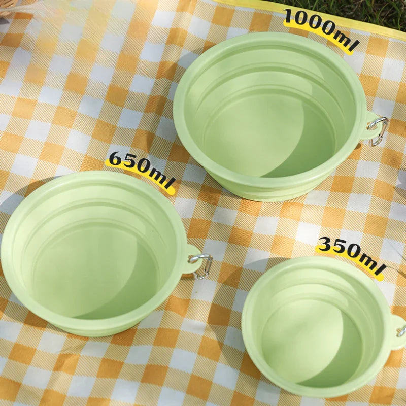 Pet Folding Silicone Bowl