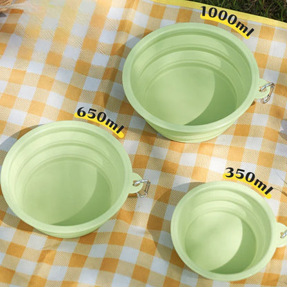 Pet Folding Silicone Bowl