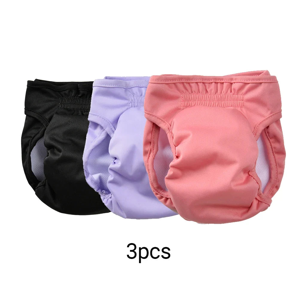 SnugFit Washable Cat Nappies - 3 Pack