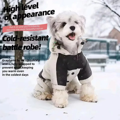 SnowCoat – Hooded Winter Dog Jacket 🧥❄️