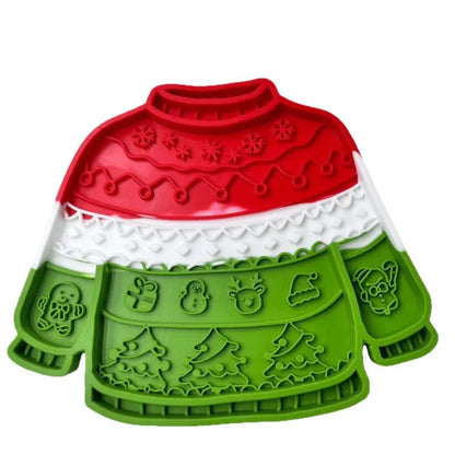 Festive Pet Lick & Treat Mat