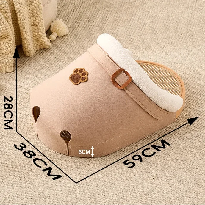 Shoe-Shaped Cat Scratcher & Lounger 👟🐱