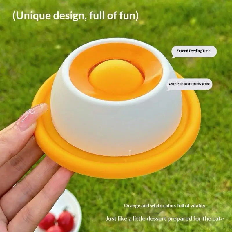 Cat Slow Feeder Bowl