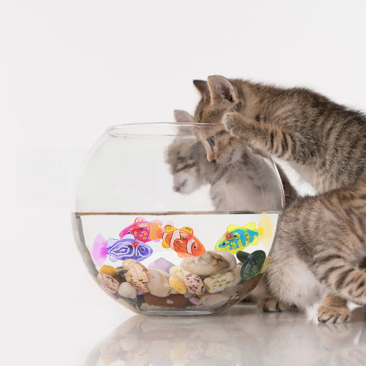 Electronic Swimming Fish Toy for Pets