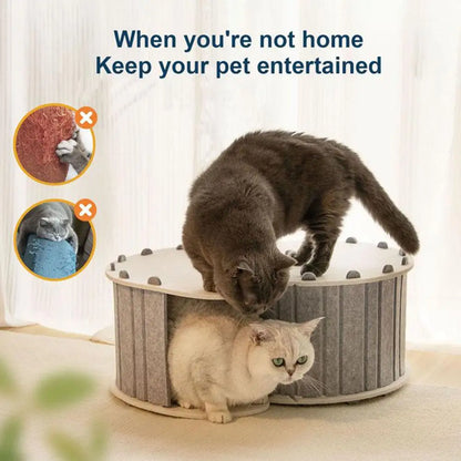 BurrowNest Cat Tunnel Bed