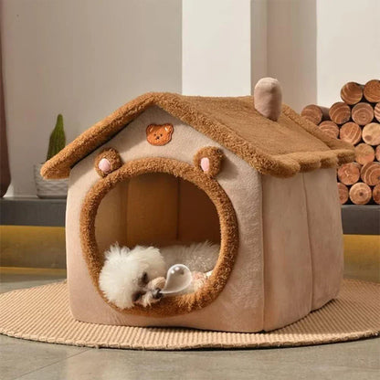 Foldable Cozy Cat House