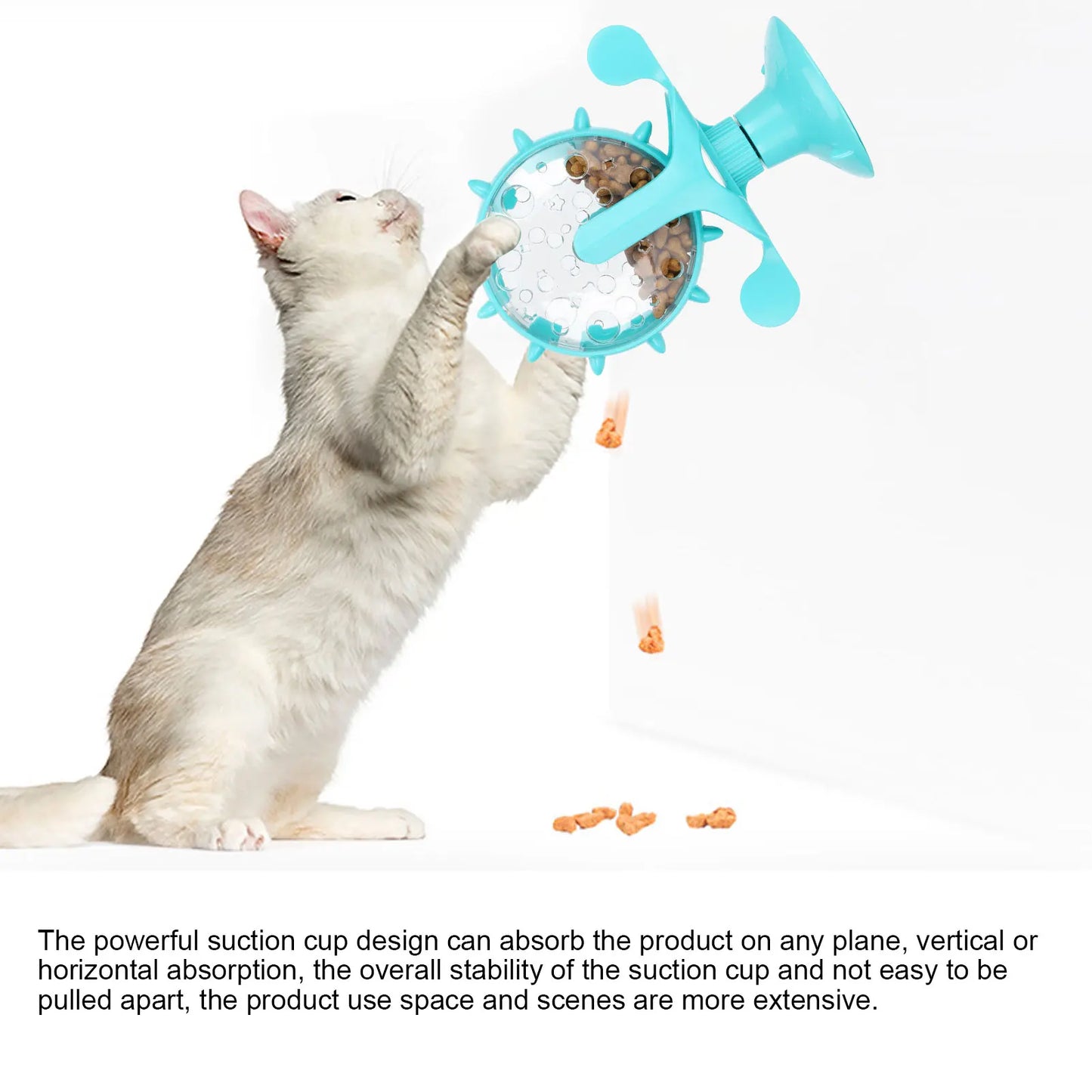 SpinTreat 360° Pet Food Windmill Puzzle Toy